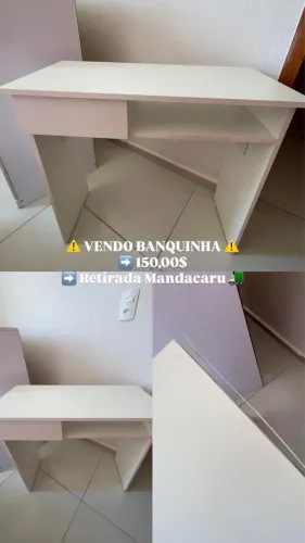 Vendo Banquinha