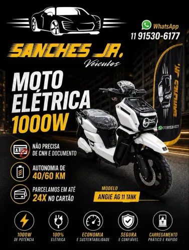 Moto Elétrica Angie AG 11 Tank 2 Geração 2026 0KM