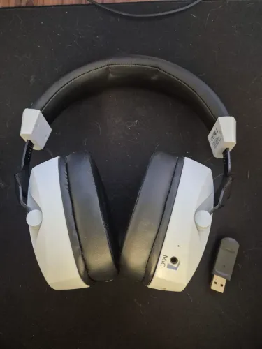 Headset gamer Wireless Audio 3D Surround RGB  com dongle 2.4Ghz + Bluetooth 
