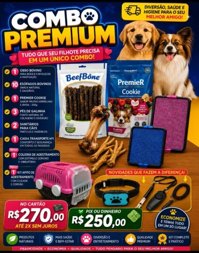 Kit para cachorro