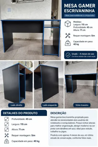 MESA GAMER