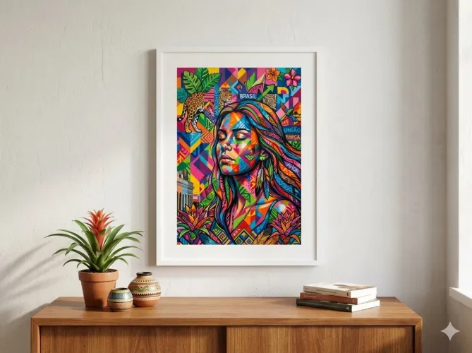 Quadro a4 art