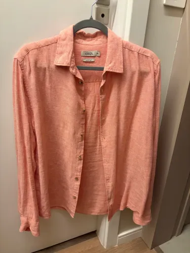 Camisa de algodão confort manga longa 