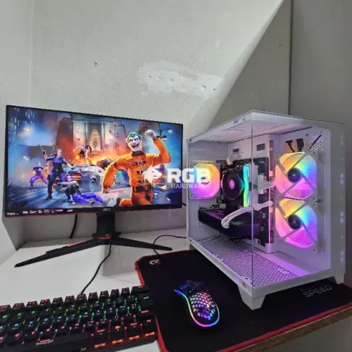 PC Gamer AM4 Ryzen 5 5500 RX7600 DDR4 16GB NVMe 512GB