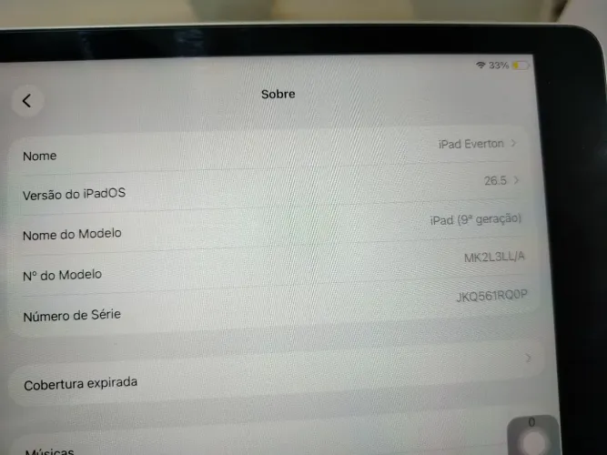 iPad 9° geração perfeito