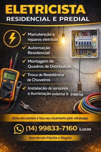 ELETRICISTA RESIDENCIAL E PREDIAL