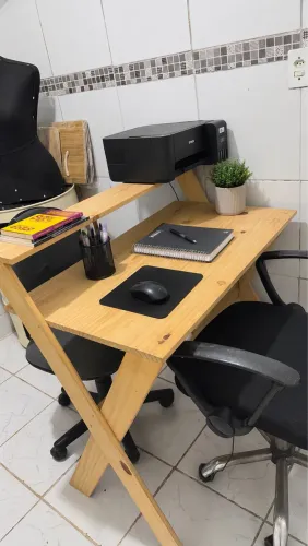 Mesa escrivaninha madeira