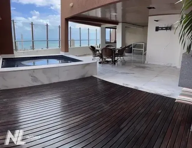 Cobertura com 240m², 3suites, 3vagas em Ponta Negra, Natal/RN