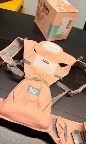 Baby bear canguru suporte para bebê mochilinha novo nunca usado