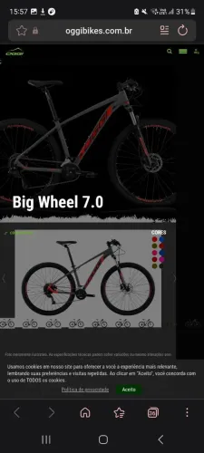 Bike Oggi Big Wheel 7.0 - 2023