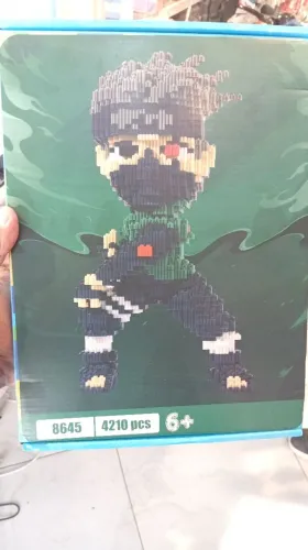 PEÇAS LEGO PARA MONTAR O KAKASHI DO NARUTO 