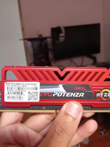 Memória ram Ryzen 8gb