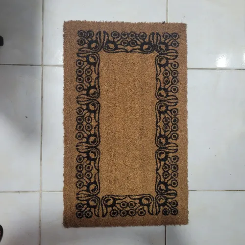 Capacho fibra de coco 75x45 cm