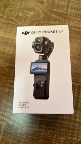 DJI Osmo Pocket 4P Vlog Combo + Lente Grande Angular