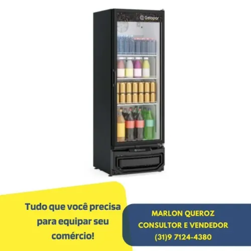 Refrigerador de Bebidas 410 Litros Gelopar