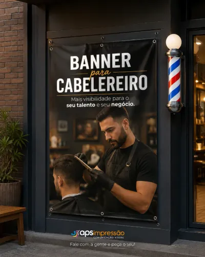 Banner BARBEARIA 70X100