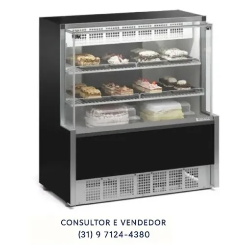Balcão de Tortas 1,40M Gelopar 220V