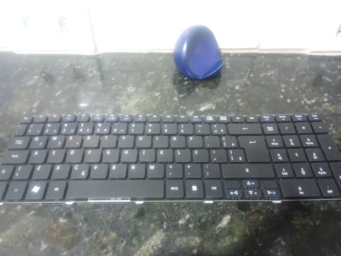 Teclado Acer Aspire 5810T ? Preto ? Português BR/ABNT2 ? Wi-Fi no F3