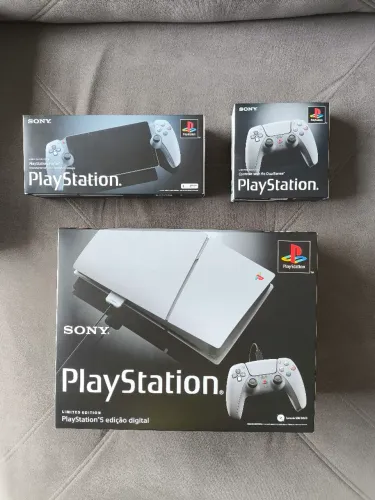 Itens PS5 Edição 30 anos novos com garantia leia o anuncio