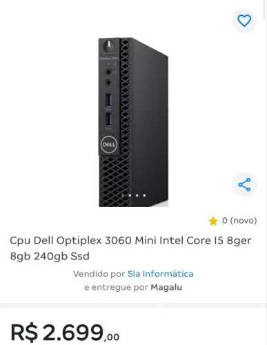 MINI PC - PRA SAIR HOJE
