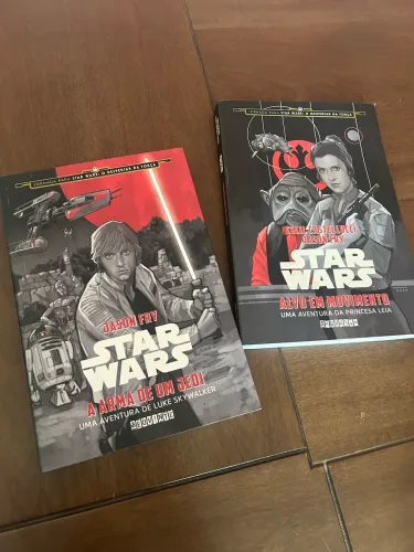 Livros Star Wars A Arma de Um Jedi + Alvo em Movimento