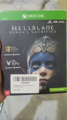 Jogo Hellblade: Senua's Sacrifice Xbox one Mídia física