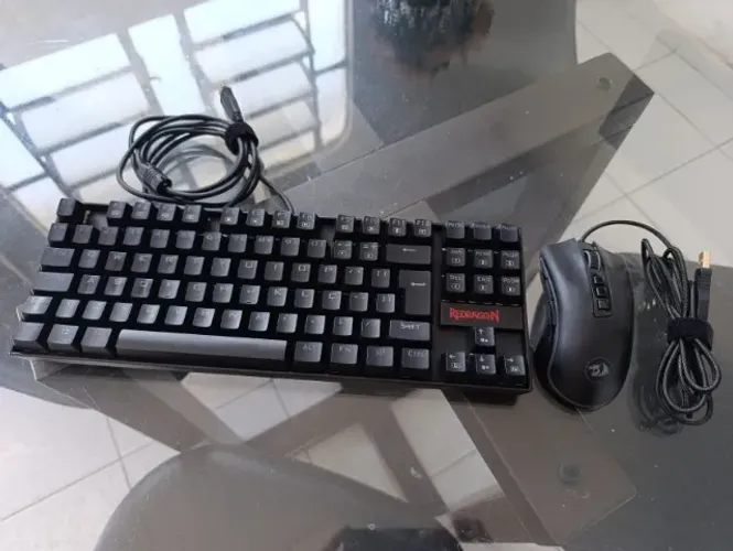 Teclado e Mouse Gamer Redragon