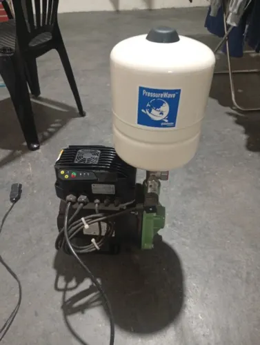 Motobomba pressurizadora com inversor de frequência