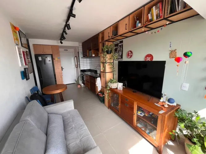 STUDIO MOBILIADO 1 QUARTO NO METRO BUTANTÃ FL14