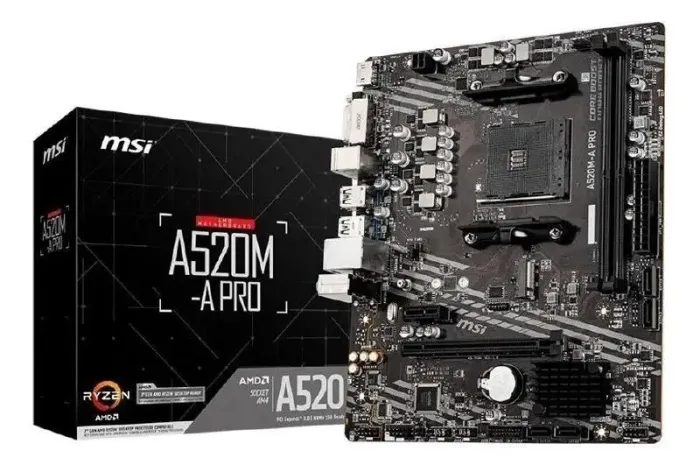 Placa Mãe A520M A-PRO MSI