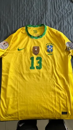 Camiseta Seleção Brasileira 20/21 - Patch Campeão 19