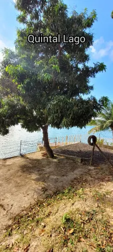 Sítio com lago e casa
