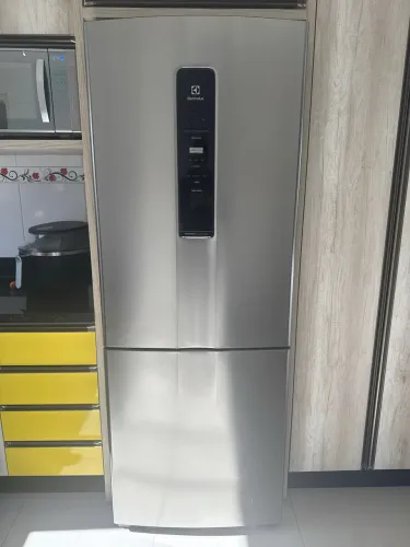 Geladeira Electrolux (IB7S) Inverter 490L AutoSense Inverse Inox