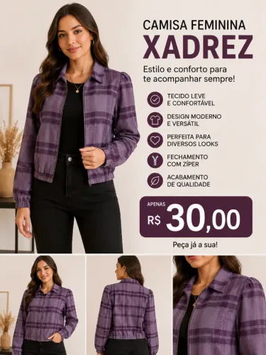 Camisas "Xadrez" Junina