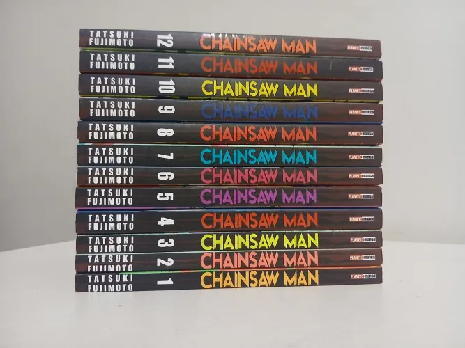 Volumes 1 ao 12 Chainsaw Man ptbr
