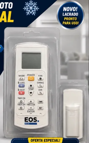 CONTROLE REMOTO UNIVERSAL EOS PARA AR-CONDICIONADO SPLIT