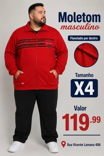 Moletom masculino G4 novo