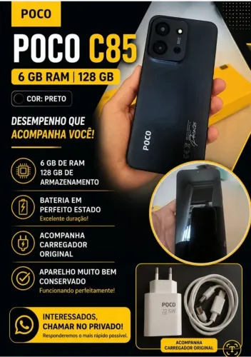 Celular C85 128 gikas