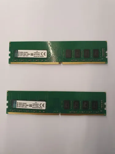 Memórias DDR4 Kingston - 16GB - 2666MHz