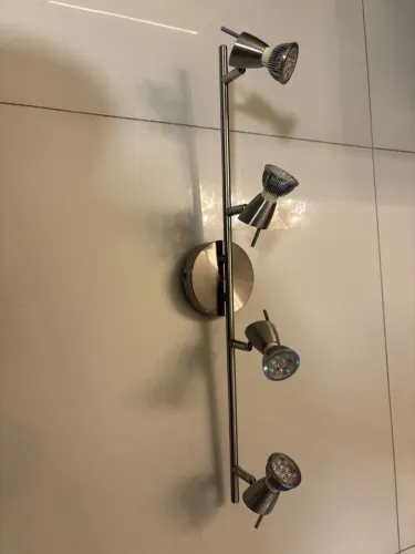 Luminária 4 spots de teto dicróica led - 110v/220v