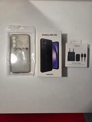 Galaxy A54 5G 128gb com NF + Carregador 25w Samsung + Capa de silicone