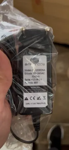 Kit 100Pçs Fonte de Alimentação 12v 2a