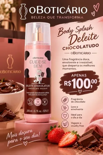 Body Splash Deleite boticário