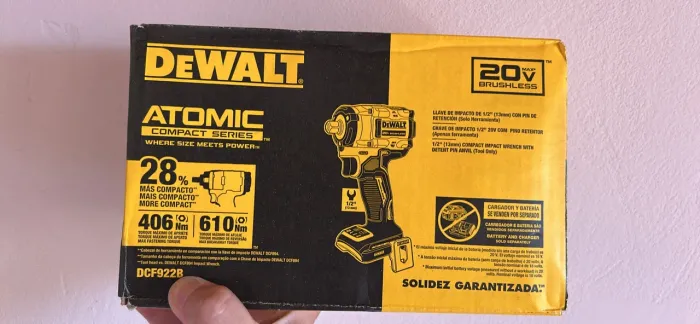 Chave de impacto dewalt
