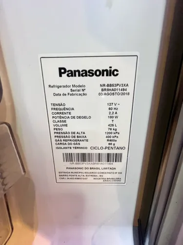 Geladeira Panasonic Inverter