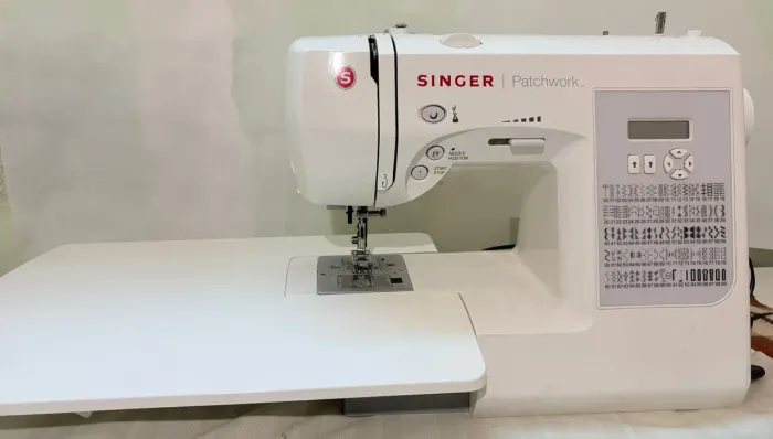Máquina de costura patchwork