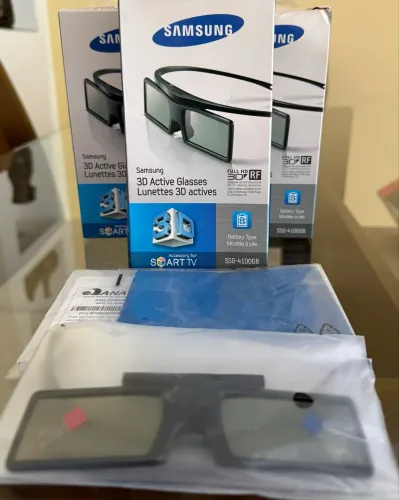 Óculos 3D Ativo Samsung SSG-4100GB Para Smart TV - Com Caixa