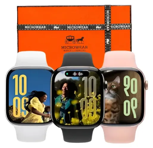 Relógio Smartwatch W11 Mini Pro Série 11 Amoled Lançamento