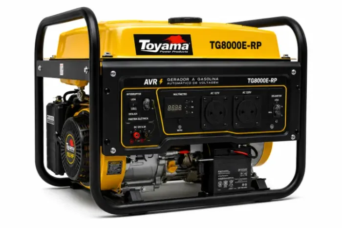Gerador Toyama TG8000E-RP 8.000W | Partida Elétrica | Bivolt | Novo | AVR