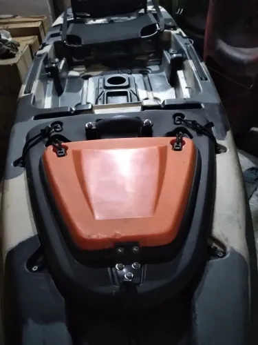 Caiaque Mako 110 camuflado cinza